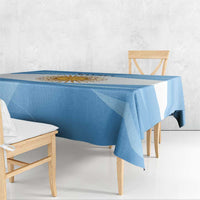 Argentina Flag Day Personalized Tablecloth Simple Sol de Mayo