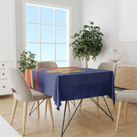 Romania Flag Day Personalized Tablecloth National Golden Eagle