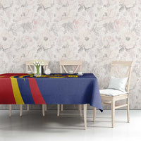 Romania Flag Day Personalized Tablecloth National Golden Eagle