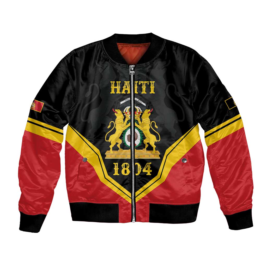 Haiti First Empire 1804-1806 Personalized Bomber Jacket Haiti Liberte ou la Mort!