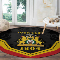 Haiti First Empire 1804-1806 Personalized Round Carpet Haiti Liberte ou la Mort!