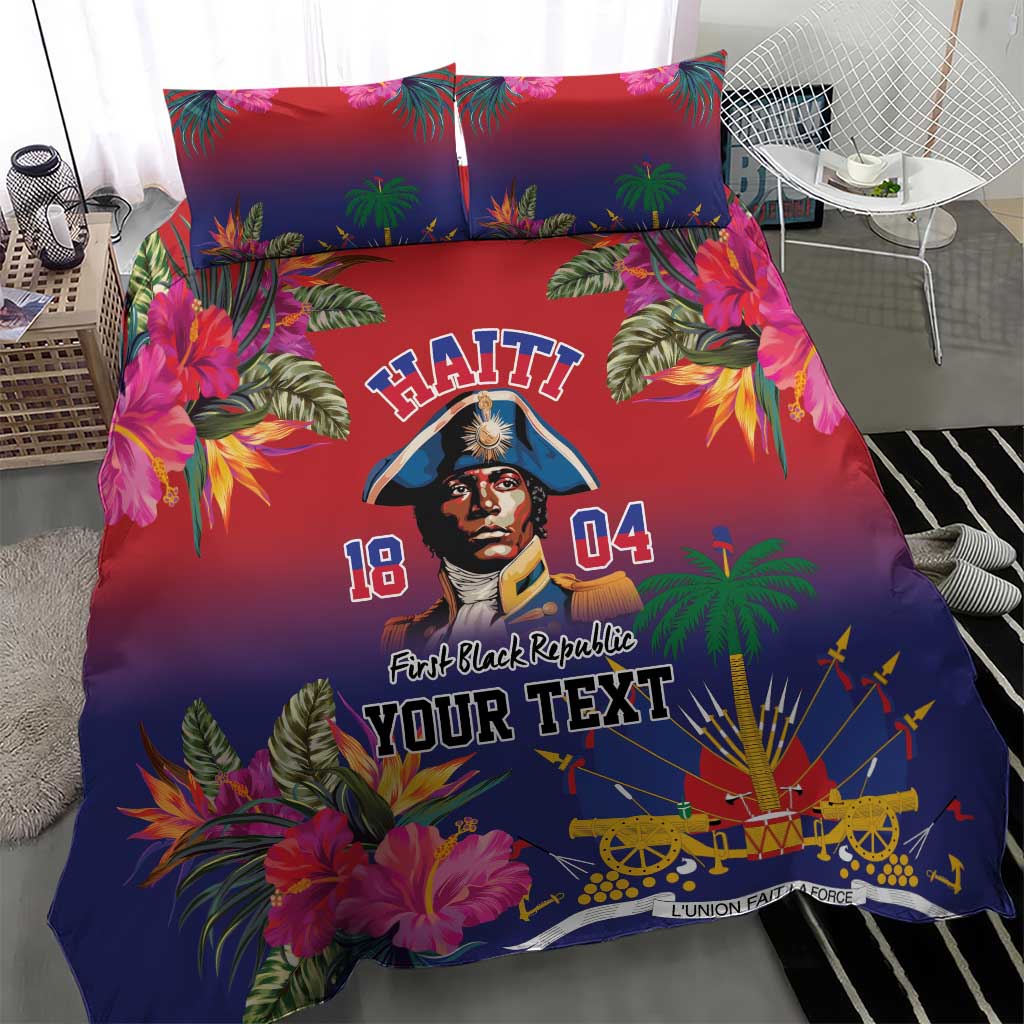 Haiti Toussaint Louverture Personalized Bedding Set Haitian Revolution 1804