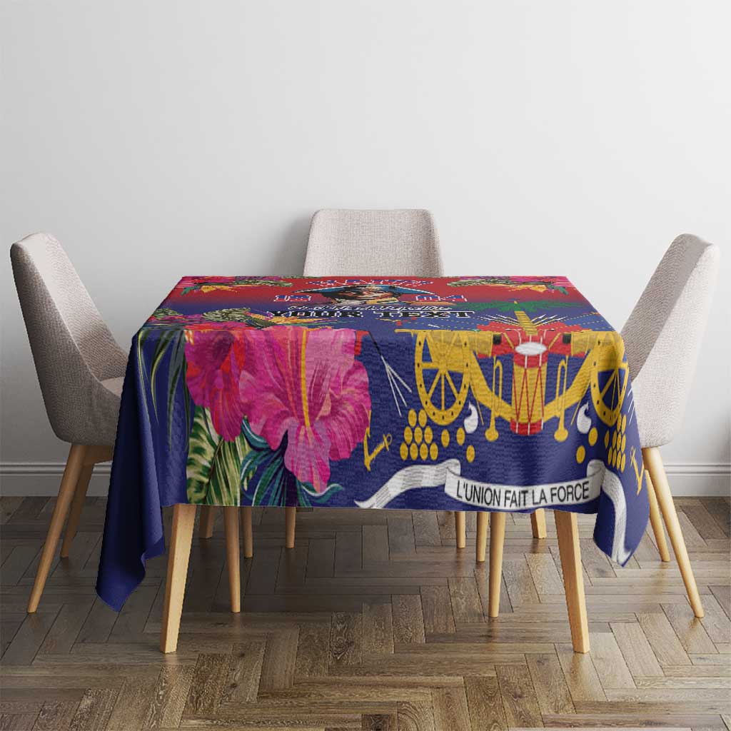 Haiti Toussaint Louverture Personalized Tablecloth Haitian Revolution 1804