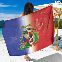 Hispaniola Personalized Sarong Dominican Republic Haiti Map