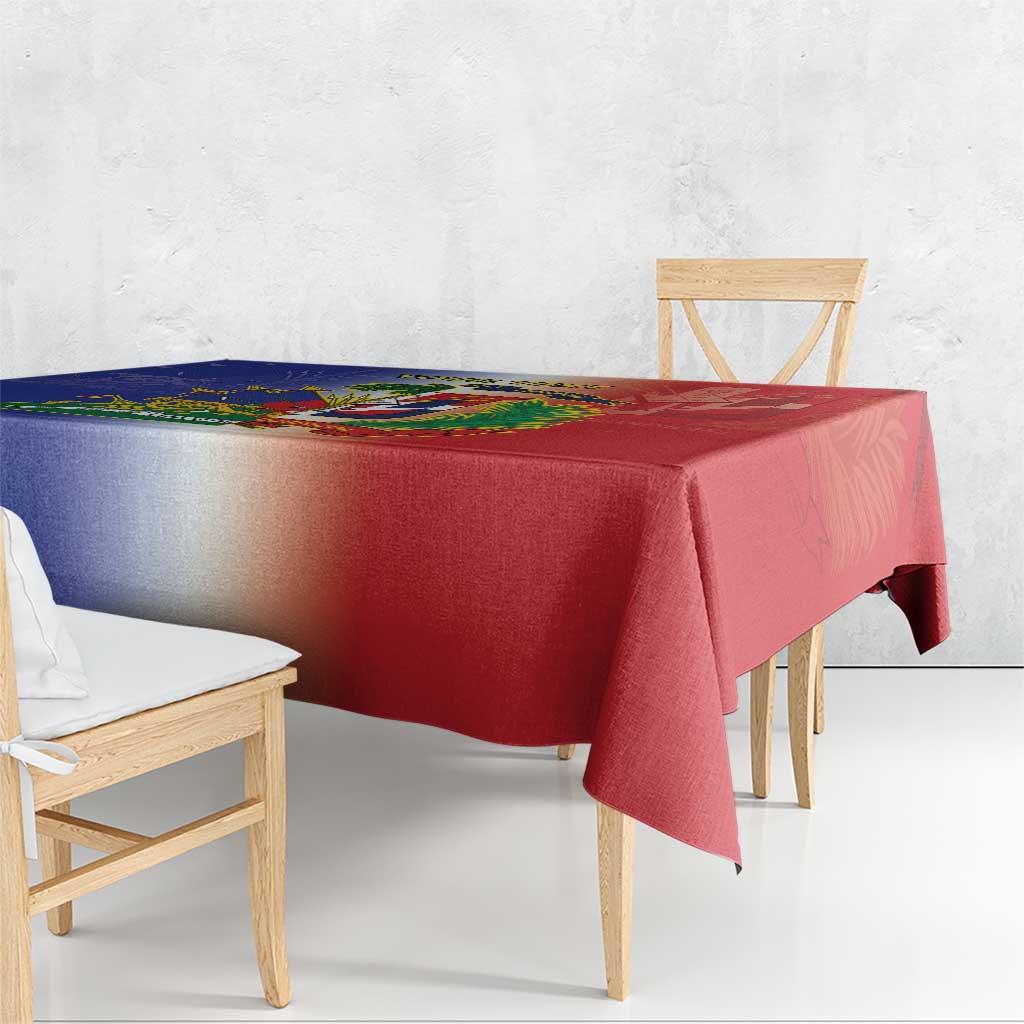 Hispaniola Personalized Tablecloth Dominican Republic Haiti Map