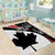 Personalized Canada Day Sine 1867 Area Rug With National Maple Leaf LT9 - Wonder Print Shop