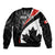 Personalized Canada Day Sine 1867 Bomber Jacket With National Maple Leaf LT9 - Wonder Print Shop