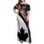 Personalized Canada Day Sine 1867 Family Matching Off Shoulder Maxi Dress and Hawaiian Shirt With National Maple Leaf LT9 - Wonder Print Shop