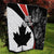 Personalized Canada Day Sine 1867 Quilt With National Maple Leaf