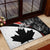 Personalized Canada Day Sine 1867 Rubber Doormat With National Maple Leaf