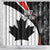 Personalized Canada Day Sine 1867 Shower Curtain With National Maple Leaf