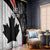 Personalized Canada Day Sine 1867 Window Curtain With National Maple Leaf