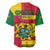 Ghana Baseball Jersey Republic Day - African Kitenge Style LT9 - Wonder Print Shop