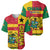 Ghana Baseball Jersey Republic Day - African Kitenge Style LT9 - Wonder Print Shop