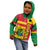 Ghana Kid Hoodie Republic Day - African Kitenge Style - Wonder Print Shop