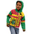 Ghana Kid Hoodie Republic Day - African Kitenge Style - Wonder Print Shop