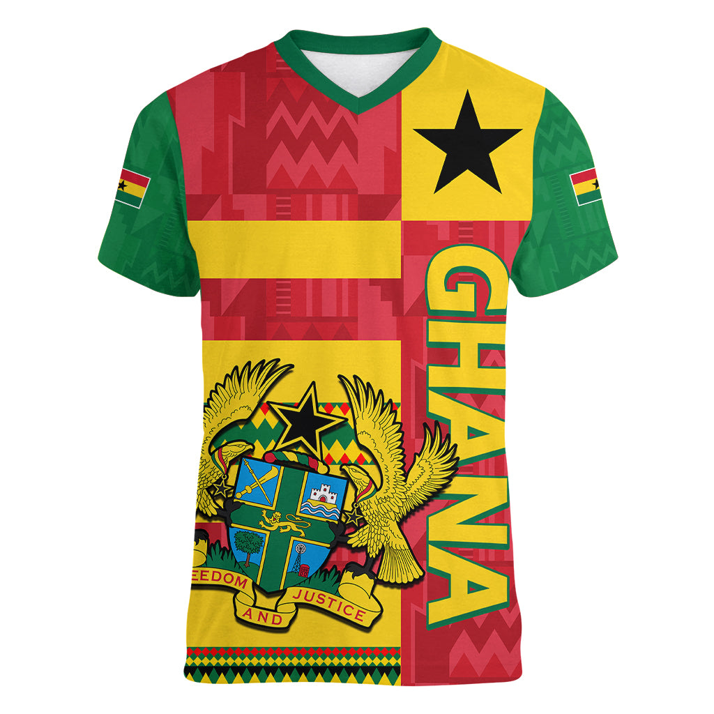 ghana-women-v-neck-t-shirt-republic-day-african-kitenge-style