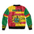 Custom Ghana Bomber Jacket Republic Day - African Kitenge Style LT9 - Wonder Print Shop