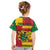 Custom Ghana Kid T Shirt Republic Day - African Kitenge Style - Wonder Print Shop