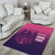 Custom Germany Football Area Rug Glowing Pink Line LT9 - Wonder Print Shop