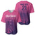 Custom Germany Football Baseball Jersey Glowing Pink Line LT9 - Wonder Print Shop