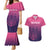 Custom Germany Football Couples Matching Mermaid Dress and Hawaiian Shirt Glowing Pink Line LT9 - Wonder Print Shop