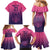 Custom Germany Football Family Matching Mermaid Dress and Hawaiian Shirt Glowing Pink Line LT9 - Wonder Print Shop