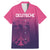 Custom Germany Football Family Matching Mermaid Dress and Hawaiian Shirt Glowing Pink Line LT9 - Wonder Print Shop