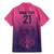 Custom Germany Football Family Matching Mermaid Dress and Hawaiian Shirt Glowing Pink Line LT9 - Wonder Print Shop