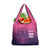 Custom Germany Football Grocery Bag Glowing Pink Line