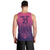 Custom Germany Football Men Tank Top Glowing Pink Line - Wonder Print Shop