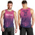 Custom Germany Football Men Tank Top Glowing Pink Line - Wonder Print Shop