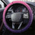 Germany Football Steering Wheel Cover Glowing Pink Line