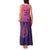 Custom Germany Football Tank Maxi Dress Glowing Pink Line