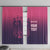 Custom Germany Football Window Curtain Glowing Pink Line