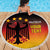 Custom Germany Football Beach Blanket Special Black Eagle Flag Style LT9 - Wonder Print Shop