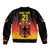 Custom Germany Football Bomber Jacket Special Black Eagle Flag Style LT9 - Wonder Print Shop