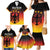 Custom Germany Football Family Matching Mermaid Dress and Hawaiian Shirt Special Black Eagle Flag Style LT9 - Wonder Print Shop