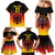 Custom Germany Football Family Matching Mermaid Dress and Hawaiian Shirt Special Black Eagle Flag Style LT9 - Wonder Print Shop