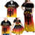 Custom Germany Football Family Matching Off Shoulder Maxi Dress and Hawaiian Shirt Special Black Eagle Flag Style LT9 - Wonder Print Shop