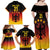 Custom Germany Football Family Matching Off Shoulder Maxi Dress and Hawaiian Shirt Special Black Eagle Flag Style LT9 - Wonder Print Shop