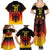 Custom Germany Football Family Matching Summer Maxi Dress and Hawaiian Shirt Special Black Eagle Flag Style - Wonder Print Shop