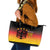 Custom Germany Football Leather Tote Bag Special Black Eagle Flag Style - Wonder Print Shop