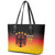 Custom Germany Football Leather Tote Bag Special Black Eagle Flag Style - Wonder Print Shop