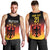 Custom Germany Football Men Tank Top Special Black Eagle Flag Style