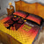 Custom Germany Football Quilt Bed Set Special Black Eagle Flag Style