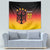 Custom Germany Football Tapestry Special Black Eagle Flag Style