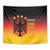 Custom Germany Football Tapestry Special Black Eagle Flag Style