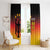 Custom Germany Football Window Curtain Special Black Eagle Flag Style