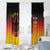 Custom Germany Football Window Curtain Special Black Eagle Flag Style